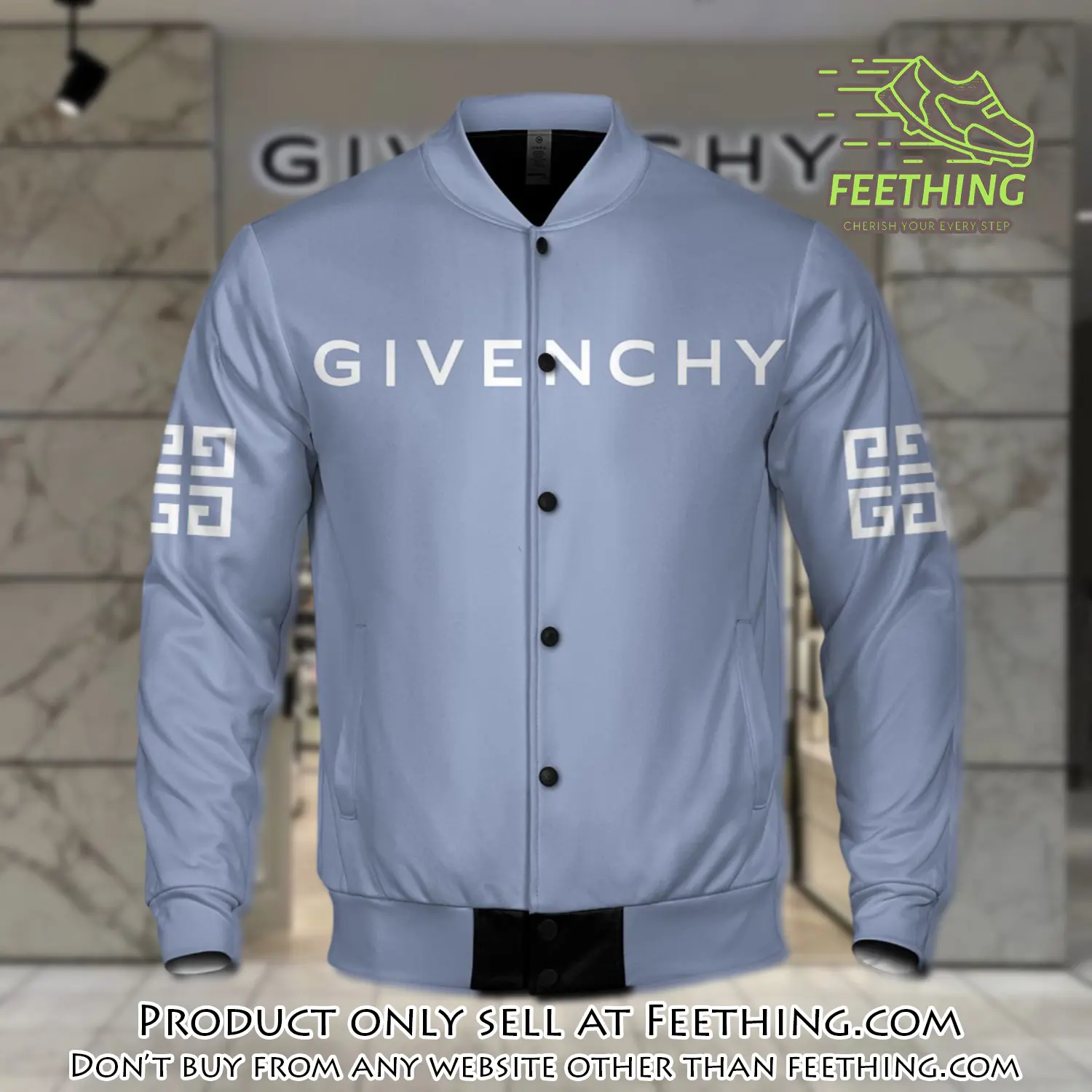 Luxury givenchy varsity premium baseball jacket bjv1057 ft5252550